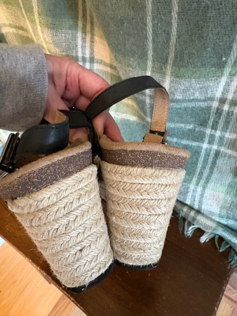 Aetrex leather straps